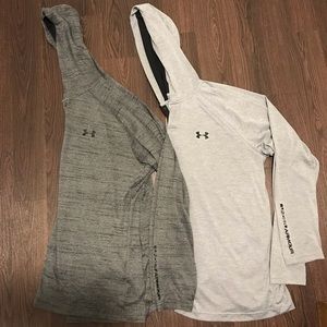 Under Armour loose fit large heat gear hoodies